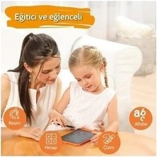 Yakut- Çocuk Çizim Tableti LCD 8.5 Inç Dijital Kalemli Çizim Yazı Tahtası Grafik Not Yazma Eğitim Tableti