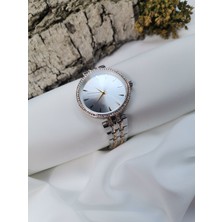Luna Jewelry Aurora Zirkon Taşlı 316 L Çelik Kadın Saati