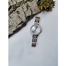Luna Jewelry Aurora Zirkon Taşlı 316 L Çelik Kadın Saati