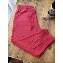 Eva Kız Çocuk Keten Görünümlü Pantolon