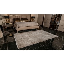 Kreasyon Halı Kadifem KD009 Bej Yumuşak Dokulu Salon Mutfak Koridor Oturma Odası Yolluk Halı Makine Halısı