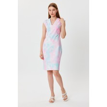 Alexandergardı V Yaka Kalem Elbise (B23-0081)