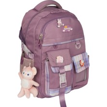 Relaxion 7 Bölmeli Sırt Destekli Aksesuarlı Iç Bölmesi Organizerli Tasarım Okul Sırt Çantası 1450