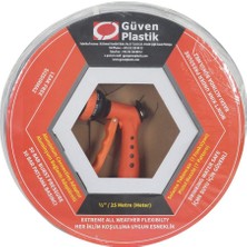 Güven Plastik Örgülü Bahçe Hortum Seti
