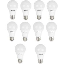 Pelsan 8,5 Watt LED Lamba Beyaz Işık 10'lu Pelsan