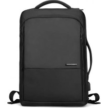 Mark Ryden Darwin Su Geçirmez Çok Gözlü USB Girişli 15.6" Laptop Uyumlu Sırt ve Evrak Çantası
