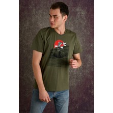 Fish Erkek Baskılı T-Shirt