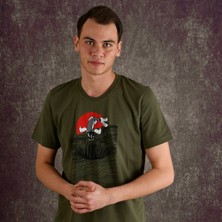 Fish Erkek Baskılı T-Shirt