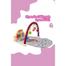 Babycim Piyanolu Gökkuşağı Oyun Halısı