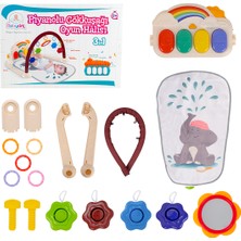 Babycim Piyanolu Gökkuşağı Oyun Halısı