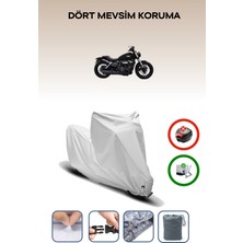 Breen Yuki Funrider 125 Için Kilit Uyumlu Motosiklet Branda, Güvenli, Su Geçirmez Dayanıklı Kumaş