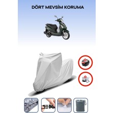 Breen Yamaha D'elight Uyumlu Motorsiklet Branda, Motor Örtüsü
