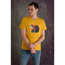 Staring Woman Erkek Baskılı T-Shirt