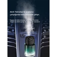 Af-01 Araba & Ev Kokusu Otomatik Şarjlı 160ML Lazer Işık Yıldız Tavan Yeni Nesil Smart Koku Difüzör