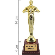 Eşe Sevgiliye Babaya Hediye Yılın En Iyi Babası Oscarı Ödülü Hediye Büyük Boy
