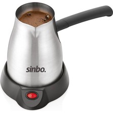Sinbo SCM-2967 Kablosuz Elektrikli Cezve - Inox - 1000 Watt