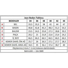 Kadın Kot Pantolon 2JA/6639