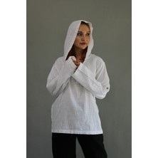Keten Unisex Kapüşonlu Sweet