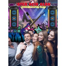 Teknoloji Gelsin Bluetooth Hoparlör 3x3ınç 40cm Stereo Effect Rgb Işık Parti Hoparlörü Speaker Karaoke Mikrofon Hediy