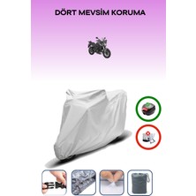 Breen Bajaj Dominar D 400 Arka Çanta Uyumlu Motosiklet Branda Su Geçirmez Dayanıklı Kumaş