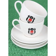 Beşiktaş Lisanslı Çay Fincan 2 Li
