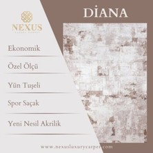 Nexus Halı Diana Serisi Modern Salon ve Koridor Halısı Toz Tutmaz Akrilik Geometrik Halı