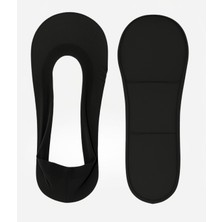 Katia & Bony Kadın Tabanı Pedli Lazer Kesim Görünmez Çorap Siyah