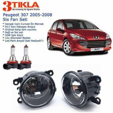 Peugeot 307 Sis Farı Set  Oem:  8200074008