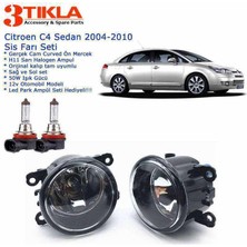 Citroen C4 2004-2010 Sis Farı Set Oem: 8200074008