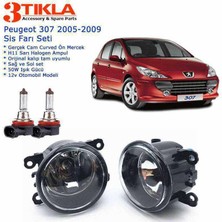Peugeot 307 2008 Sis Farı Set  Oem:  8200074008