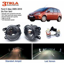 Ford C-Max 2005-2010 Beyaz LED Xenon Sis Farı Seti