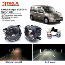 Renault Kangoo 2008-2019 Beyaz LED Xenon Sis Farı Seti