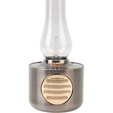 Tekno Gökhan Retro Gaz Lambası Görünümlü Çok Amaçlı Müzik Kutusu Ve Gece Lambası