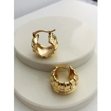 Çelik Halka Vida Küpe