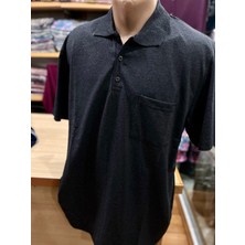 Erkek Polo Yaka Düğmeli Cepli T-Shirt