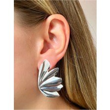 Moda Trend Yaprak Küpe