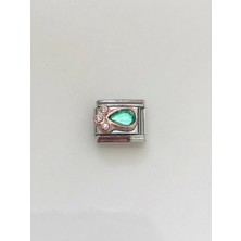 Taşlı Nomi Italyan Charm Bileklik Charmı