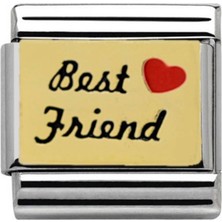 Çelik Italyan Charm Bileklik Charmı