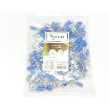 Sern Izoleli Erkek/dişi Geri Dönüşüm Terminali 0,8x4,75 1,50-2,50MM² Mavi 100 Adet