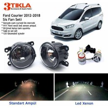 Courier 2012-2018 Beyaz LED Xenon Sis Farı Seti