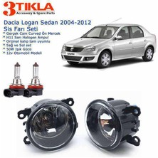 Dacia Logan Sedan 2006 Sis Farı Set  Oem:  8200074008