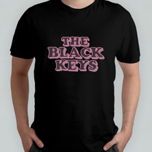 Pixxa The Black Keys Unisex %100 Pamuklu Bisiklet Yaka T-Shirt Model 2