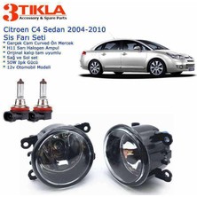 Citroen C4 2008 Sis Farı Set  Oem:  8200074008