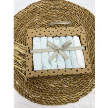 Caramell Coton 7li Bebek Ağız Silme Mendili Safari Desenli //1373