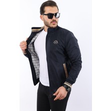 Mevsimlik Erkek Mont & Ceket Nakış Armalı Lacivert