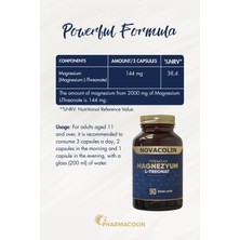 Novacolin Magnezyum L-Treonat 90 Kapsül & Vitamin D3K2 20 ml Damla