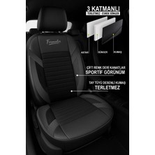 Fiat Albea Uyumlu Tay Tüyü Oto Kılıf Siyah
