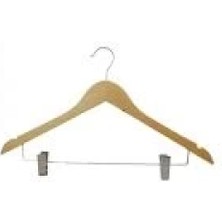 Maşalı Ahşap Elbise Askısı Tekli (4887)