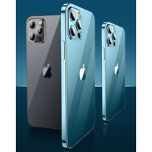 iPhone 12 Pro Kılıf Btbm Blok Kapak-Renksiz