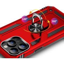 Apple iPhone 15 Pro Kılıf Btbm Vega Kapak-Kırmızı